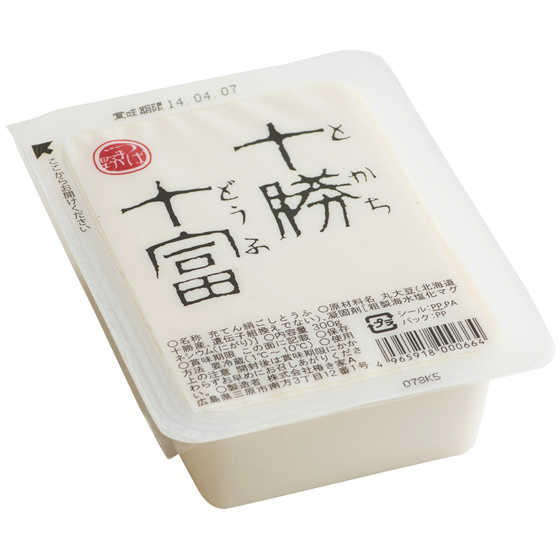樁家 十勝嫩豆腐300g(広島縣産)