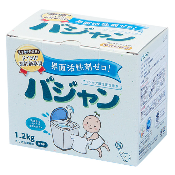 環保先鋒洗衣粉Bajan 1200g (神奈川縣製)
