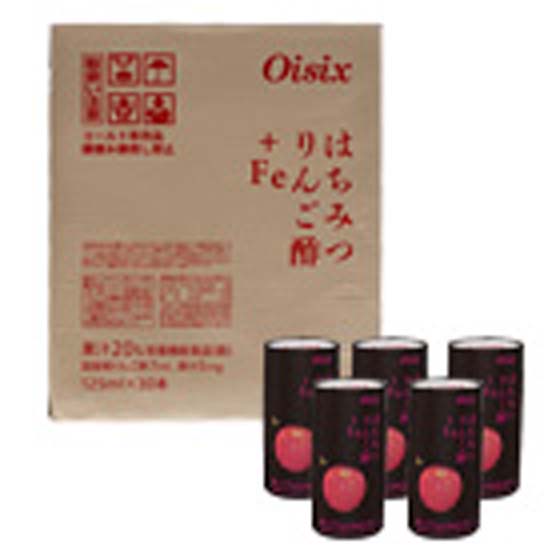 【Oisix出品】香甜味道！清腸胃！蜂蜜蘋果醋 125ml×30支