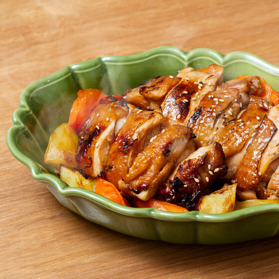 Chef Oisix 日式照燒雞扒配烤雜菜(2人份)