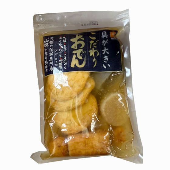 配料豐富 精心關東煮