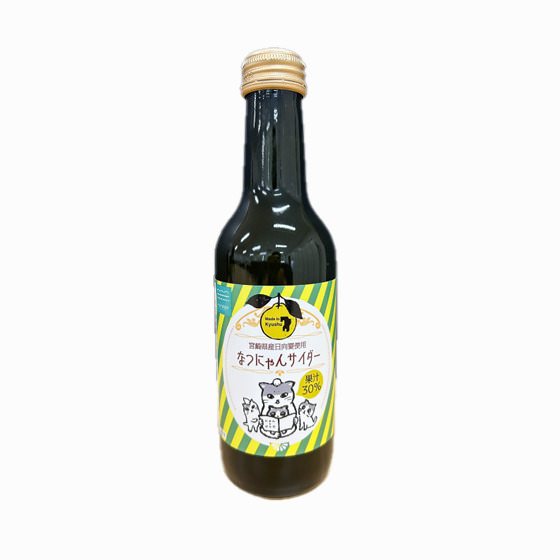 蒸留所やまやにゃん 日向夏碳酸果汁 240ml
