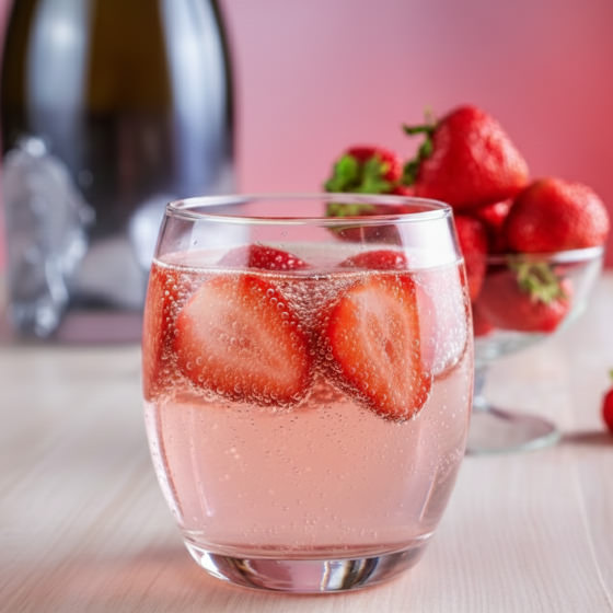 草莓王國2大頂級品種特調 草莓梳打