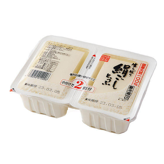 嫩滑而扎實的食感！生搾豆腐