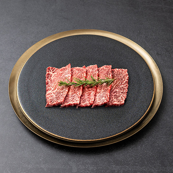 鹿児島県産黒毛和牛 A4和牛 中腹腹心肉