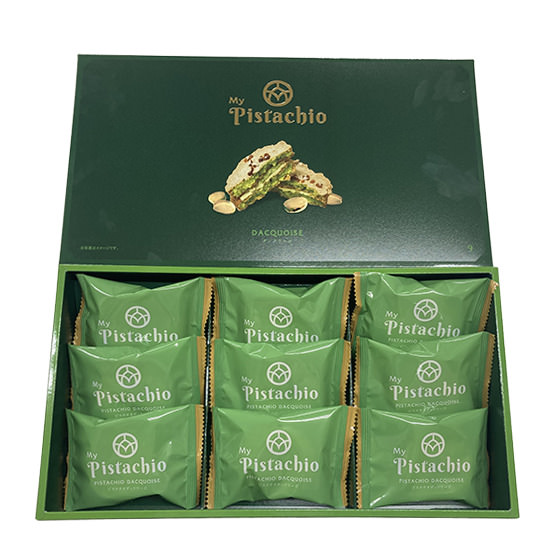 鬆化口感 開心果奶油夾心餅乾