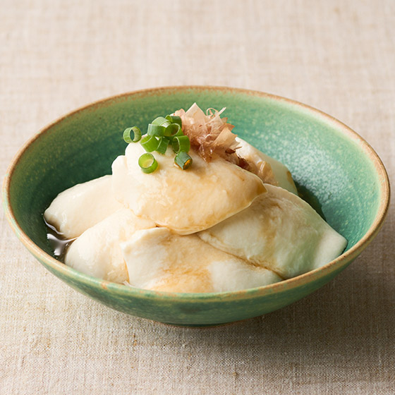 使用北方大豆！濃厚鹹豆腐（附醬汁）2p