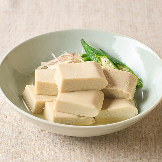 驚人的鬆軟口感！使用日本國產大豆的高野豆腐