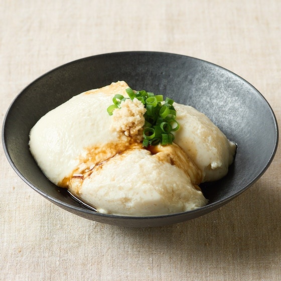 滑嫩爽脆！山藥豆腐（附醬汁・山葵蓉）