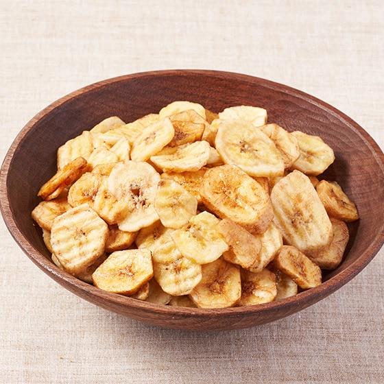 口感酥脆 3款口味香蕉脆片