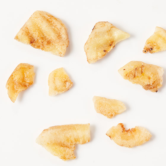 口感酥脆 3款口味香蕉脆片