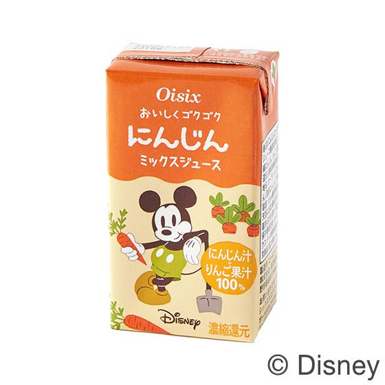 ＜Mickey Mouse＞紅蘿蔔＆蘋果混合果汁