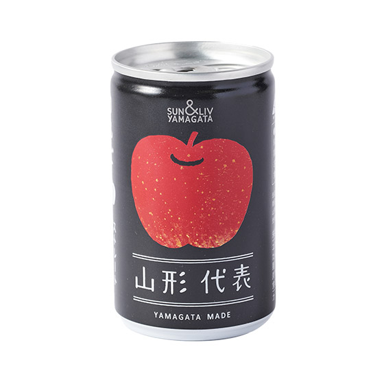 山形代表 100%山形縣產 蘋果果汁
