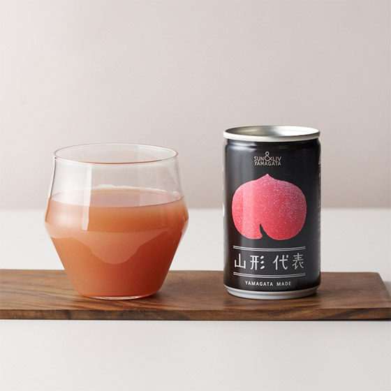 山形代表 100%山形縣產 水蜜桃果汁