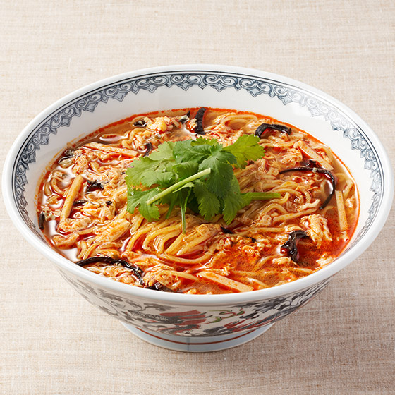 清爽適中酸辣味 酸辣湯麵 