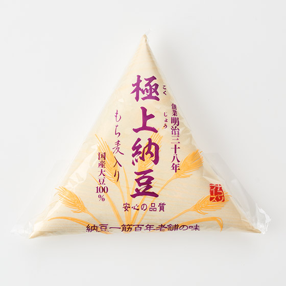傳統職人手工製作 頂級糯麥木皮納豆