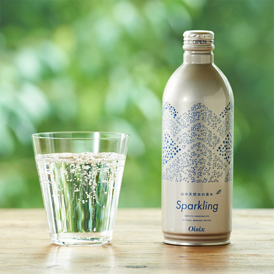 山泉天然水的恩惠Sparkling炭酸水