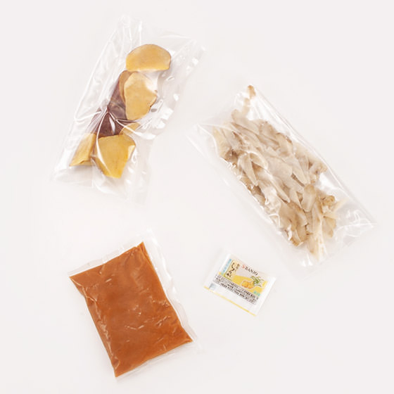 Kit2人份 無需切菜湯品3種（南瓜粟米湯及其他2款）