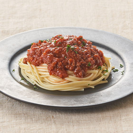 盡情感受口感和鮮味 濃厚番茄肉醬