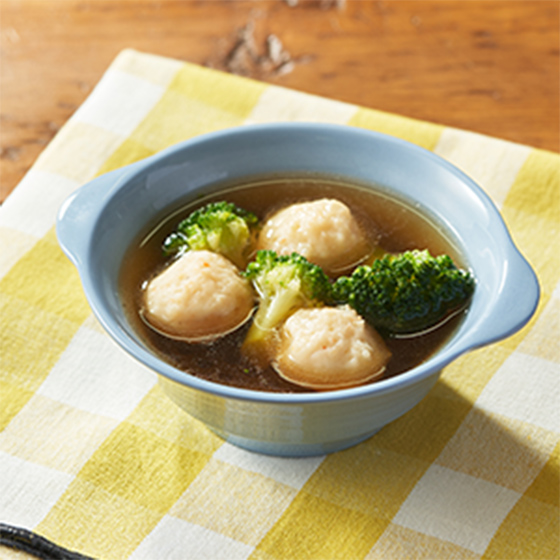 Kit2人份 無需切菜湯品3種（魚乾醬油蝦丸湯其他2款）