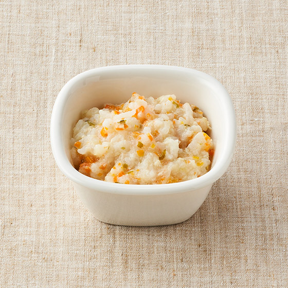 【BB食品7~8個月】雞胸肉絲與三種蔬菜海苔粥