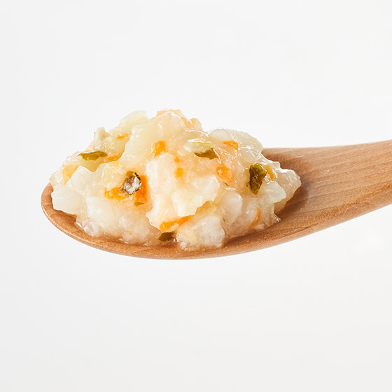 【BB食品7～8個月】雞胸肉絲與三種蔬菜海苔粥