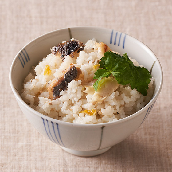 煮飯專用 柚子醬油燒馬鮫魚炊飯材料包(2杯米份量)