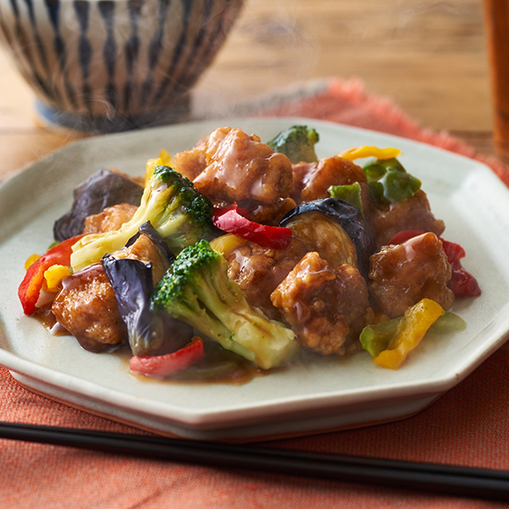 加餸系列 黑醋咕嚕肉配時蔬