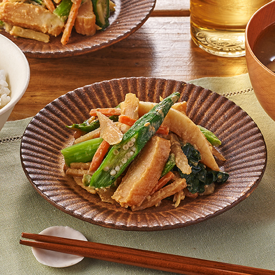 加餸系列 芝麻味噌醬拌時蔬炸魚餅 賞味期限29/10