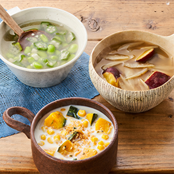 Kit2人份 無需切菜湯品3種（南瓜粟米牛奶湯） 賞味27/10