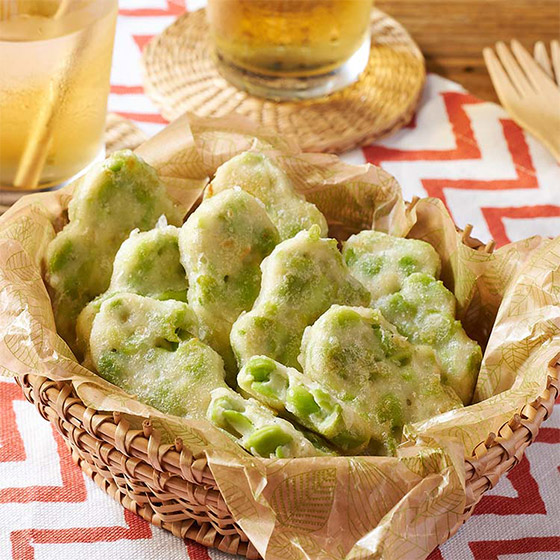 脆皮小食 豆腐枝豆魚塊