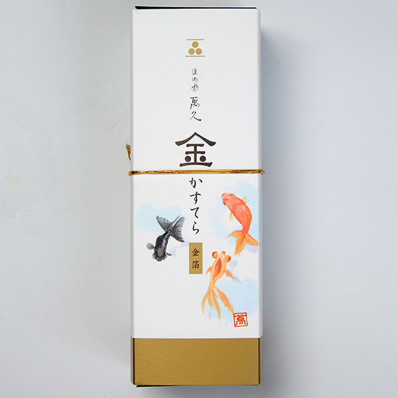 金澤萬久 中秋金魚金箔蜂蜜蛋糕(原味) 賞味期限25/9