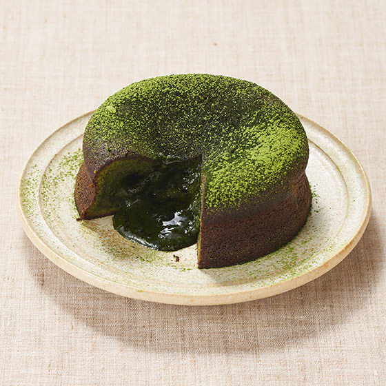 入口即溶的美味 濃厚抹茶流心熔岩蛋糕 賞味期限14/8