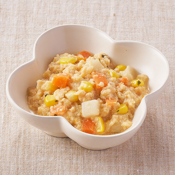 【離乳食12個月～】鮭魚菠菜粟米奶油