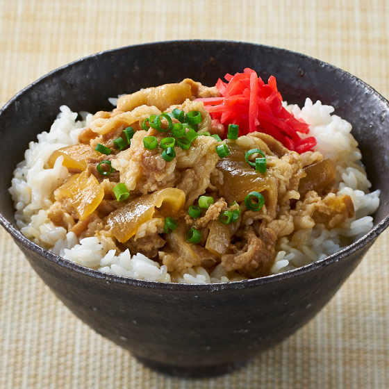 隔水加熱即可！牛肉丼材料包(2人份)