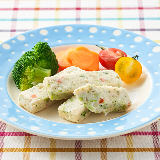 手抓食物！鮪魚豆腐五種蔬菜條