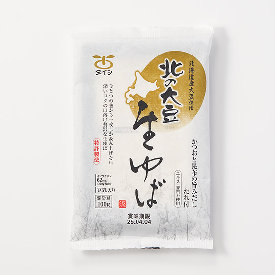 100%北海道產大豆 生腐竹（附醬汁）
