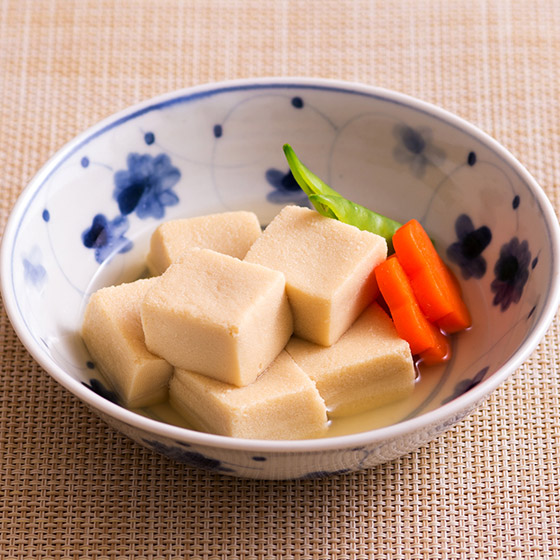 微波爐簡單加熱！高野豆腐煮物（附鎌田醬油高湯）