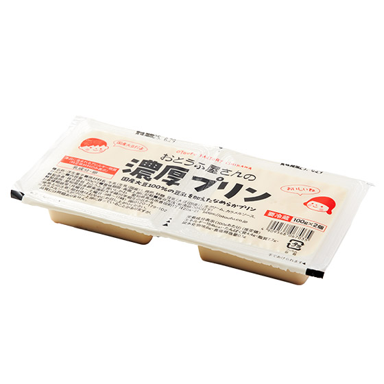 豆腐店出品濃郁豆乳布丁　2P