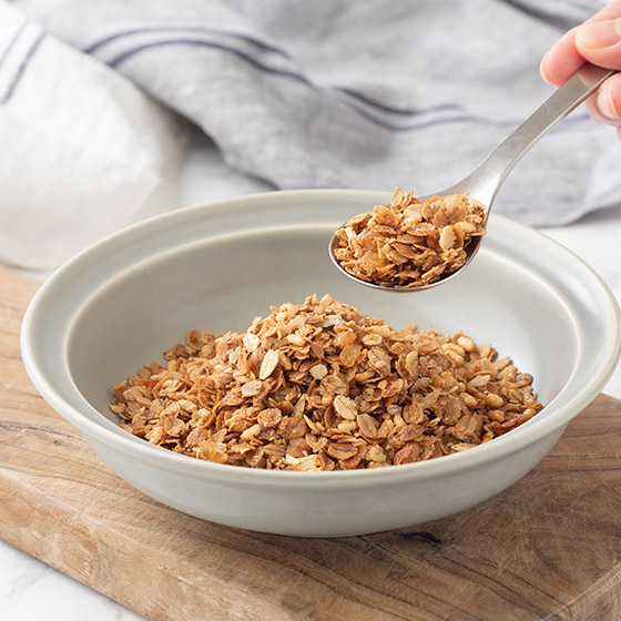 可以攝取發酵性膳食纖維　My Flora Granola