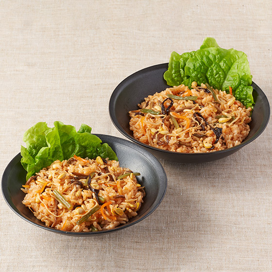 拌飯炒飯都好吃！5種蔬菜韓式拌飯調料 2人份