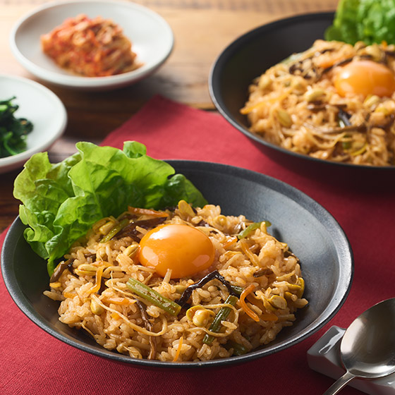 拌飯炒飯都好吃！5種蔬菜韓式拌飯調料 2人份