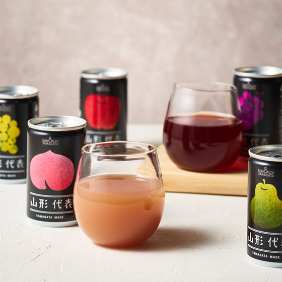 山形產果汁100%飲品5罐套裝