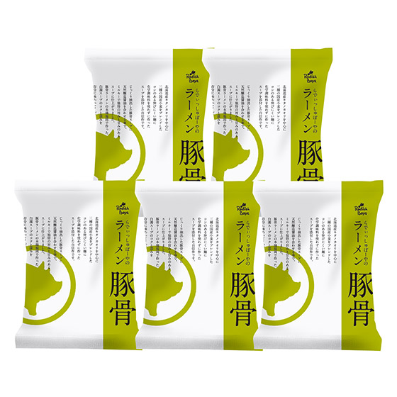 經典味道!豚骨拉麵(5袋裝)