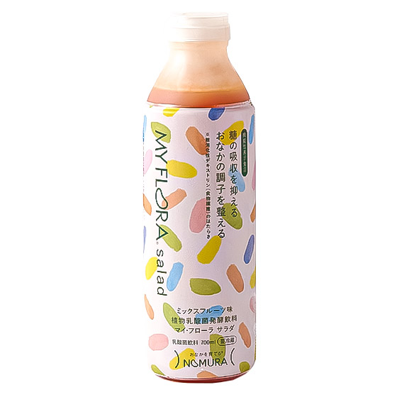 抑制糖分吸收！My Flora Salad 乳酸飲品 700ml