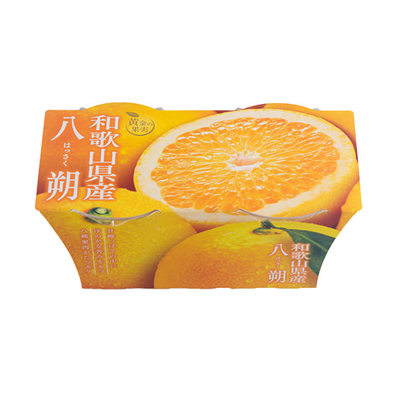 黃金果實　和歌山縣產八朔果凍2個裝