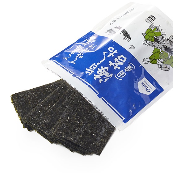 芝麻油和鹽調味　美味鹽味海苔
