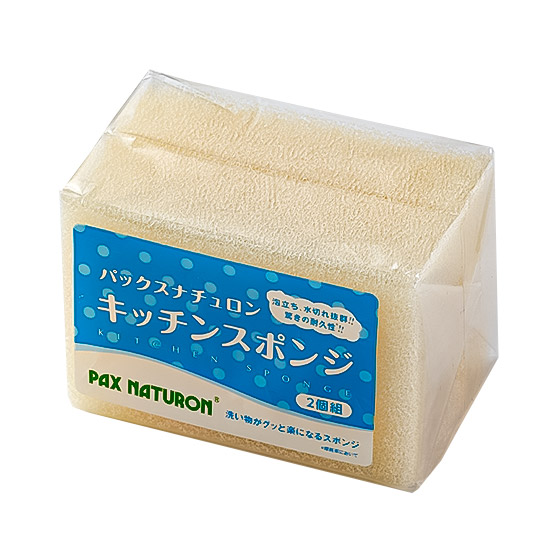 PAX NATURON 廚房海綿 天然 2個裝