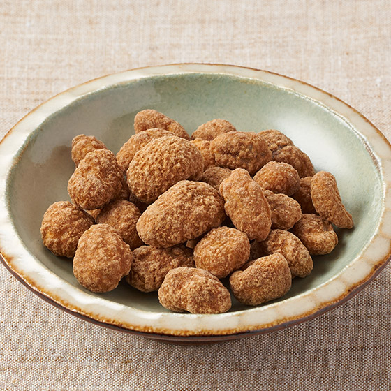 一口大小！黑糖花生