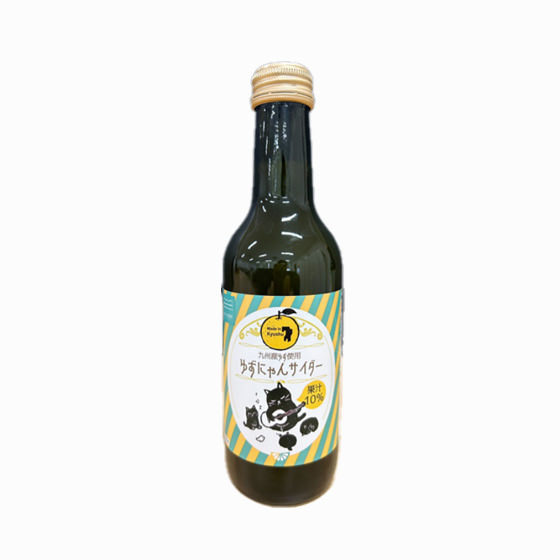蒸留所やまやにゃん 柚子梳打 240ml